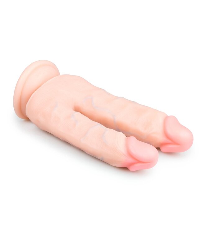 Easytoys Dildo Collection Realistische Dubbele Dildo Met Zuignap - 18 cm