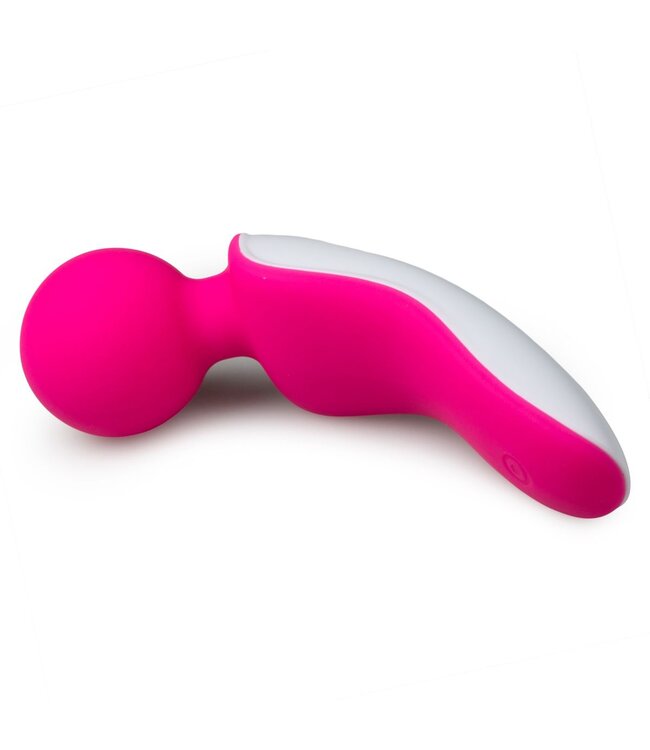 Easytoys Wand Collection Mini Wand Massager - Roze/Wit