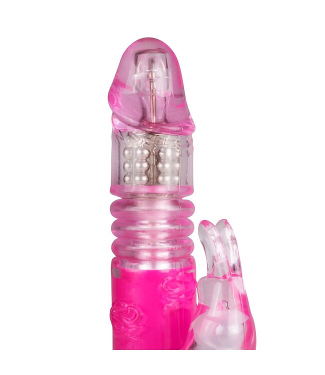 Easytoys Vibe Collection EasyToys Stotende Rabbit Vibrator - Roze