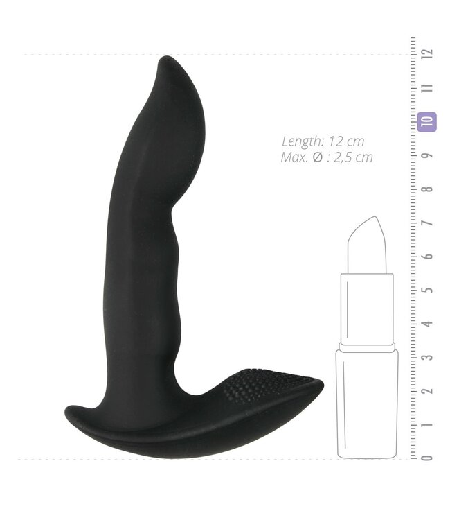 Easytoys Men Only Dynamic Duke Prostaatvibrator - Zwart