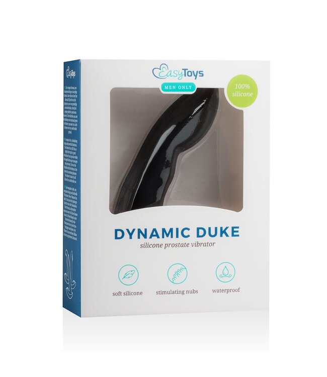Easytoys Men Only Dynamic Duke Prostaatvibrator - Zwart