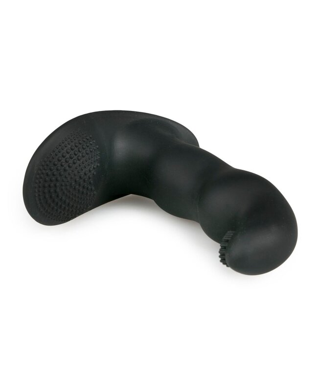 Easytoys Men Only Dynamic Duke Geribbelde Prostaat Vibrator - Zwart