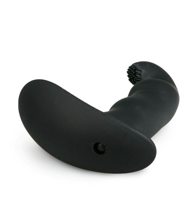 Easytoys Men Only Dynamic Duke Geribbelde Prostaat Vibrator - Zwart