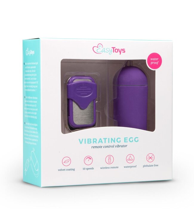 Easytoys Mini Vibe Collection Easytoys Vibratie Ei - Paars