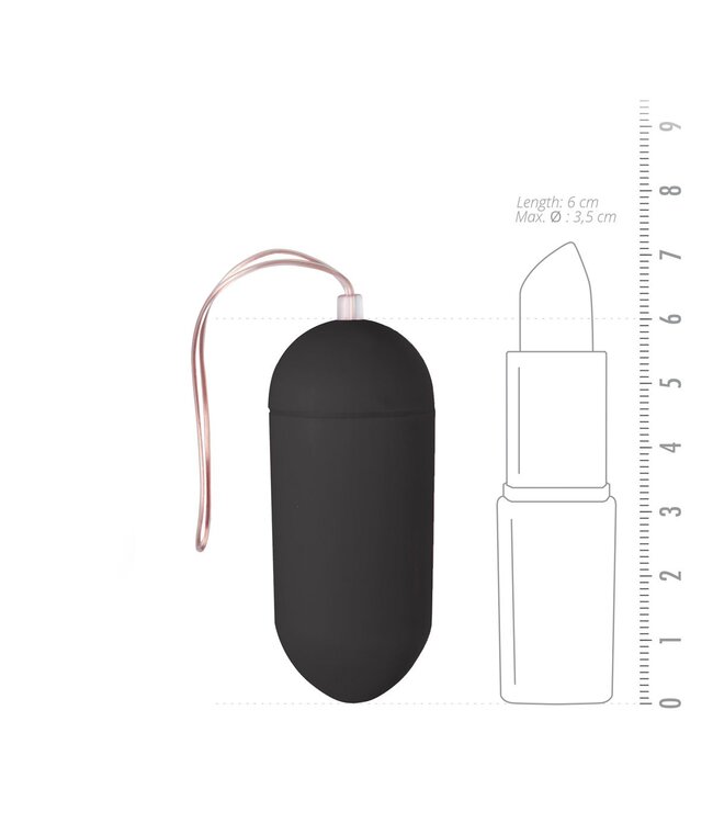 Easytoys Mini Vibe Collection Easytoys Vibratie Ei - Zwart