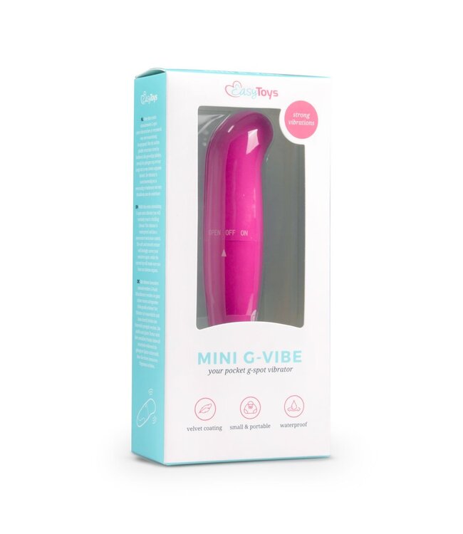 Easytoys Mini Vibe Collection Mini G-spot vibrator - roze