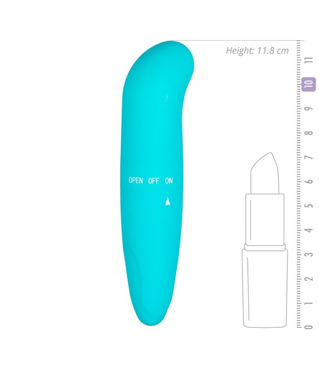 Easytoys Mini Vibe Collection Mini G-spot vibrator - turquoise