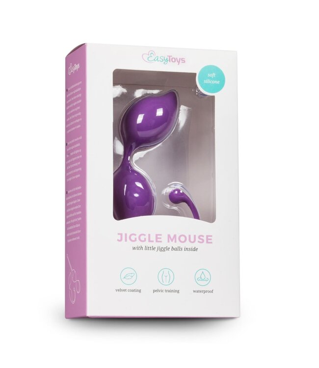 Easytoys Geisha Collection Ronde kegel balletjes - paars