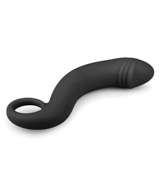 Easytoys Anal Collection Zwarte siliconen prostaat dildo