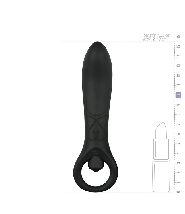 Easytoys Anal Collection Anale vibrator - zwart