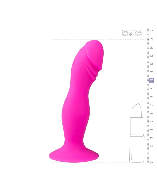 Easytoys Anal Collection Siliconen Dildo Met Zuignap - 13.5 cm