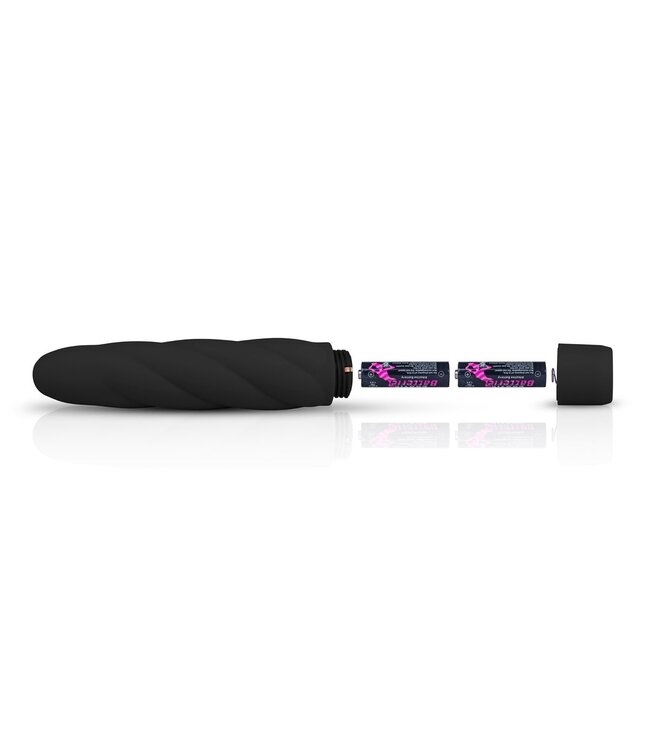 Easytoys Vibe Collection Zwarte siliconen vibrator