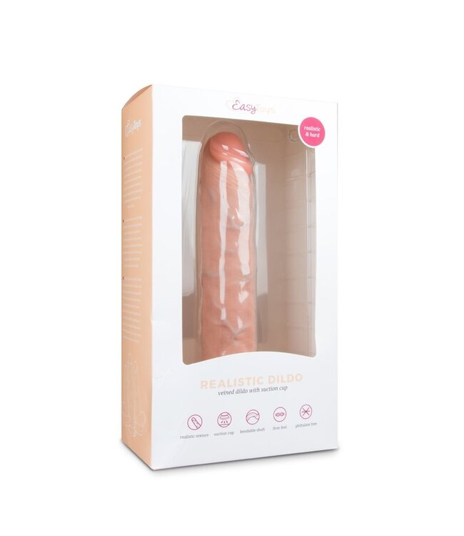 Easytoys Dildo Collection Realistische Dildo Met zuignap - 28,5 cm