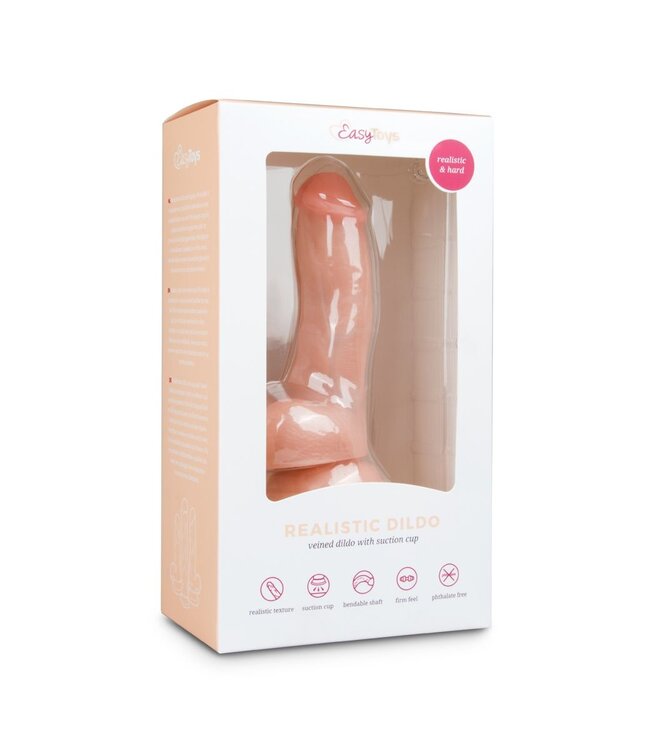 Easytoys Dildo Collection Realistische Dildo Met Balzak - 15 cm
