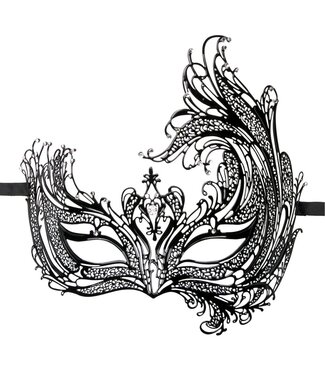 Easytoys Fetish Collection Easytoys Fetish - Open Venetiaans Masker - Zwart