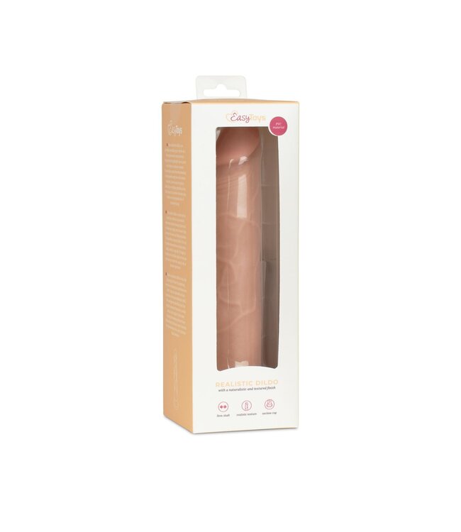 Easytoys Dildo Collection Dildo zonder ballen 17,5 cm - Beige