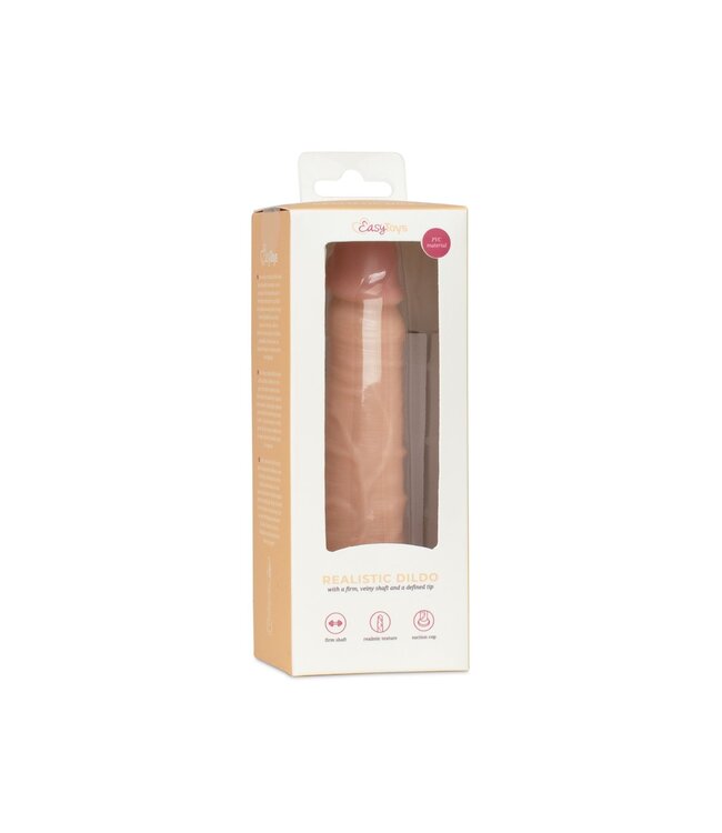 Easytoys Dildo Collection Dildo zonder ballen 12 cm - Beige