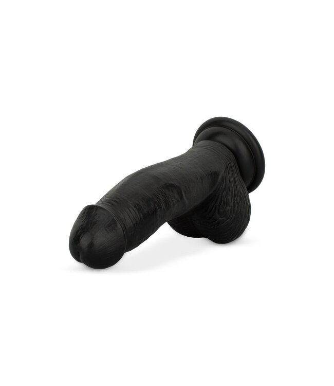 Easytoys Dildo Collection Dildo met ballen 12 cm - Zwart