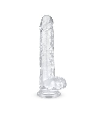 Easytoys Dildo Collection Jelly Dildo met ballen - 19 cm