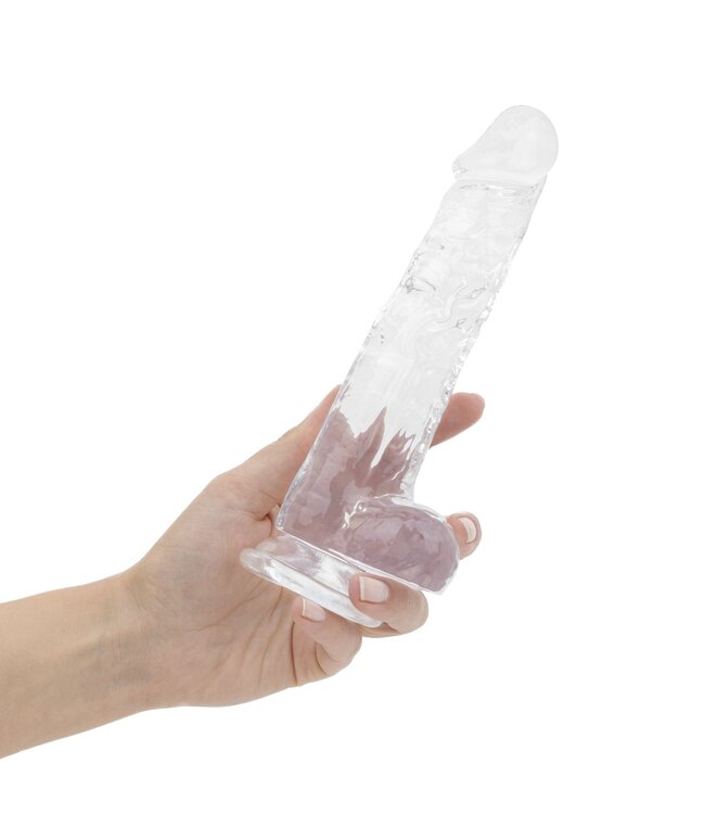 Easytoys Dildo Collection Jelly Dildo met ballen - 19 cm