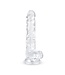 Easytoys Dildo Collection Jelly Dildo met ballen - 17 cm