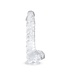 Easytoys Dildo Collection Jelly Dildo met Ballen - 15 cm