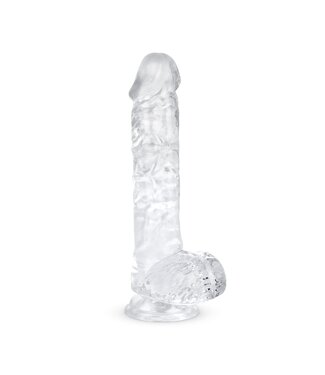 Easytoys Dildo Collection Jelly Dildo met Ballen - 13,5 cm