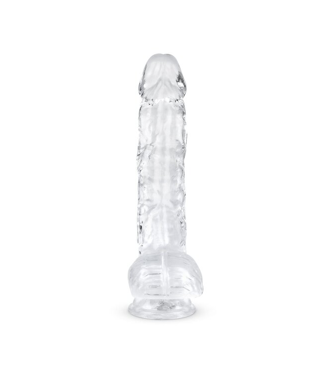 Easytoys Dildo Collection Jelly Dildo met Ballen - 13,5 cm