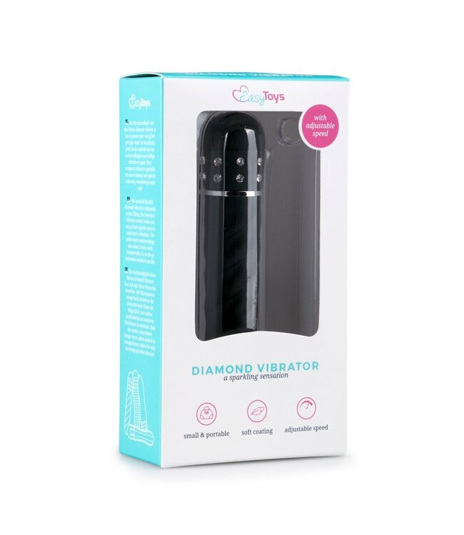 Easytoys Mini Vibe Collection Easytoys Mini Vibrator Gedraaid - Zwart