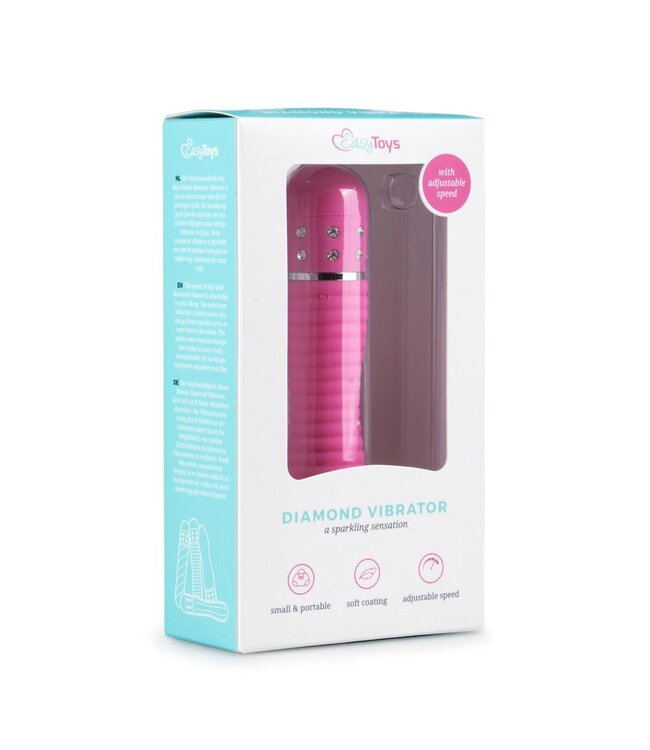 Easytoys Mini Vibe Collection Easytoys Mini Vibrator Geribbeld - Roze