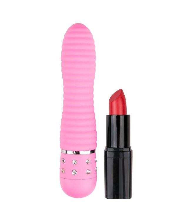 Easytoys Mini Vibe Collection Easytoys Mini Vibrator Geribbeld - Roze