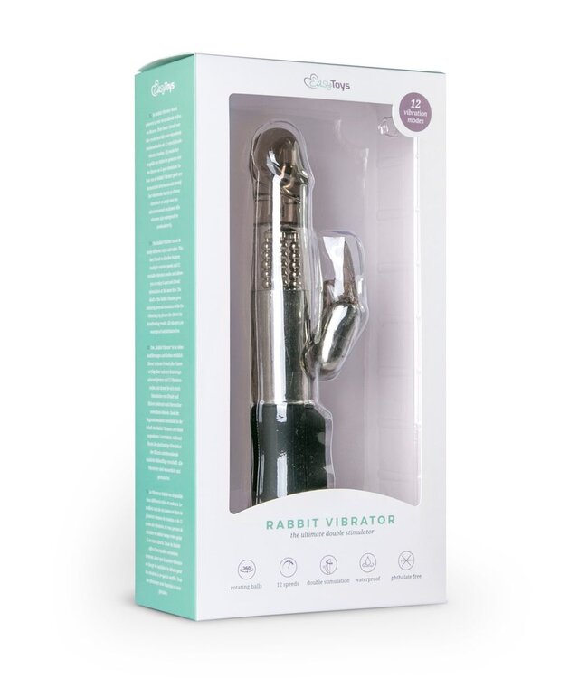Easytoys Vibe Collection Rabbit vibrator - zwart