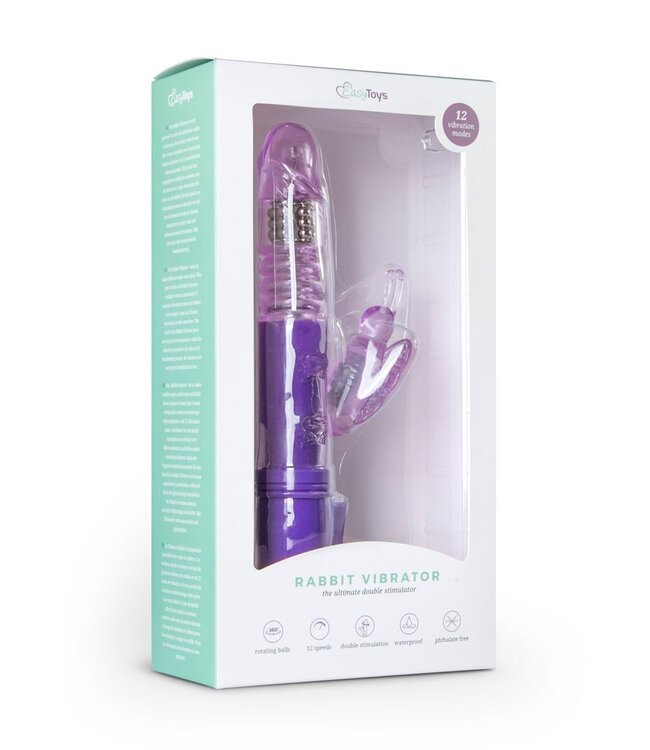 Easytoys Vibe Collection Stotende Butterfly Vibrator - Paars