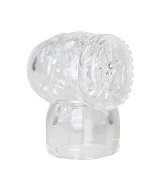 Easytoys Wand Collection EasyToys Wand Collection – Opzetstuk Met Masturbator - Clear