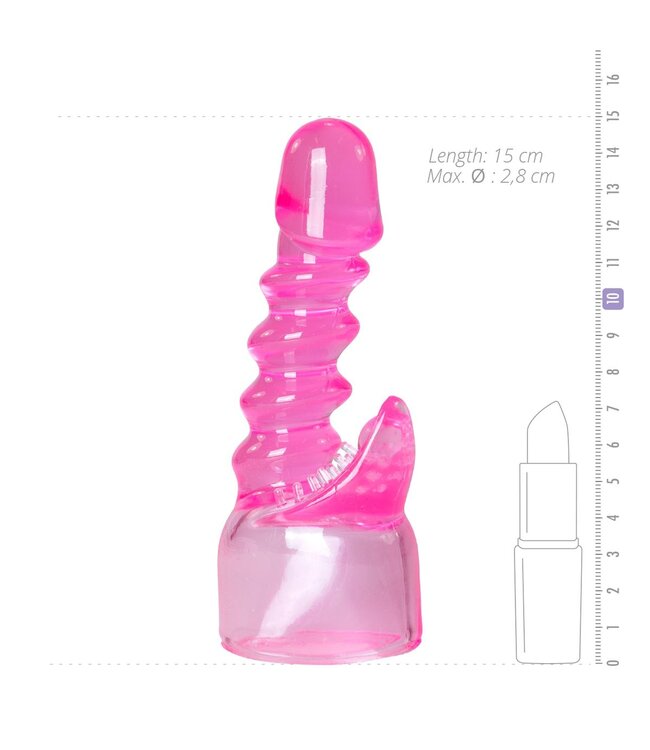 Easytoys Wand Collection EasyToys Wand Collection – Opzetstuk Voor Clitoris Stimulatie - Roze