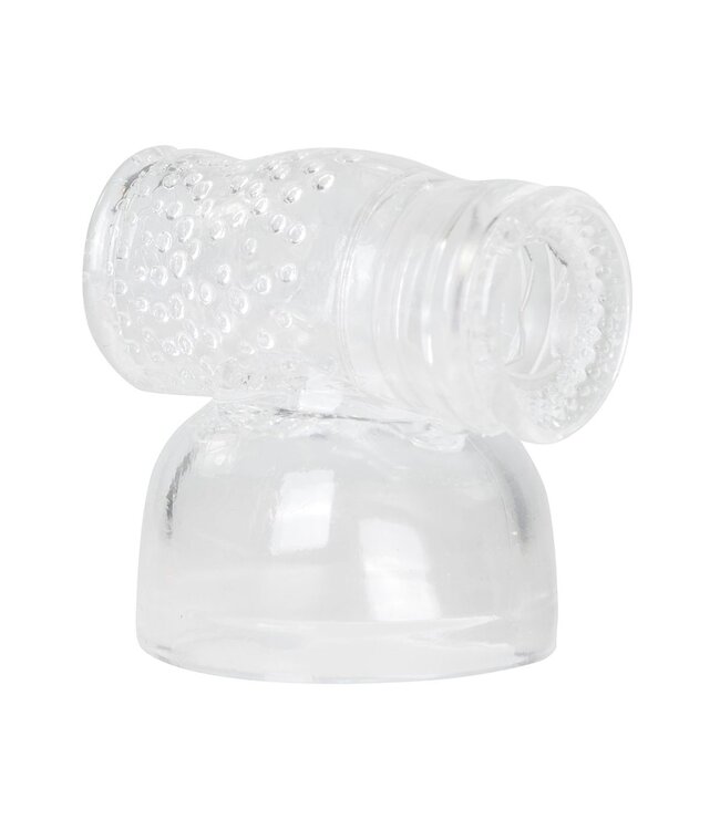 Easytoys Wand Collection EasyToys Wand Collection – Opzetstuk Met Masturbator - Clear