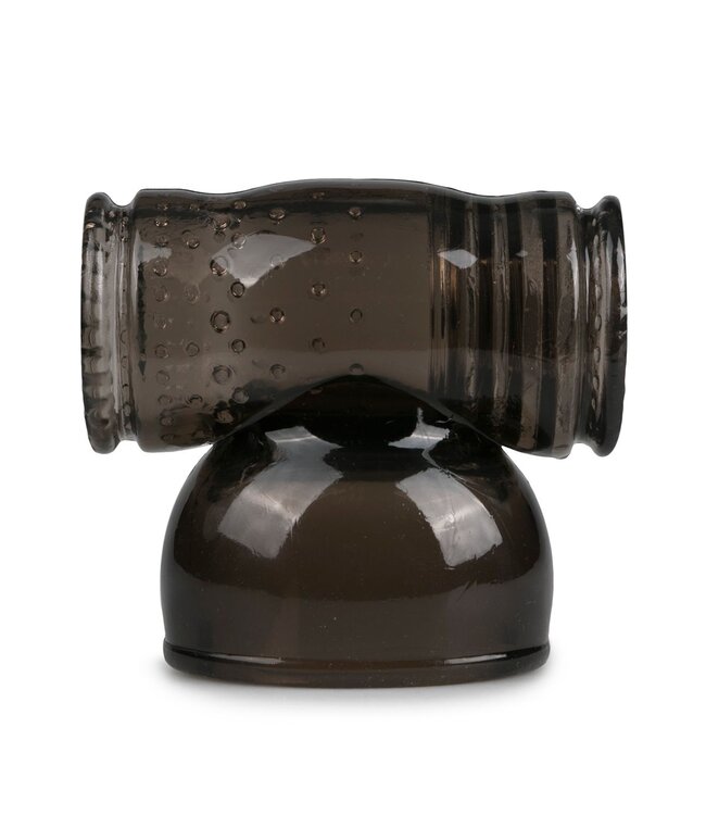 Easytoys Wand Collection EasyToys Wand Collection – Opzetstuk Met Masturbator - Zwart