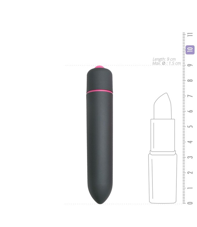 Easytoys Mini Vibe Collection Bullet Vibrator 10 Standen - Zwart