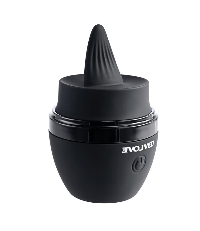 Evolved Evolved - Tongue Tied Vibrator - Zwart