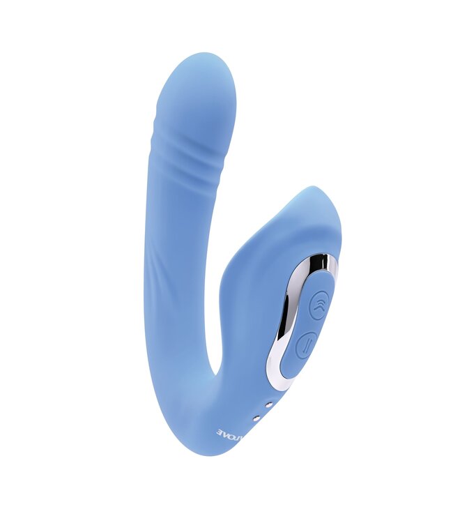 Evolved Evolved - Tap and Trust Vibrator - Lichtblauw