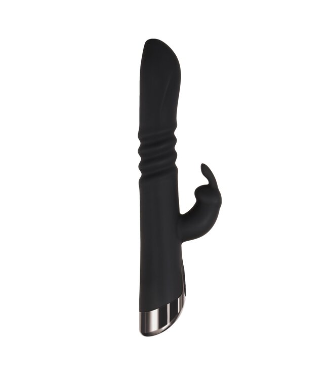 Evolved Evolved - Rapid Rabbit Stotende Vibrator - Zwart
