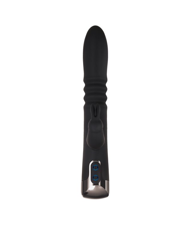 Evolved Evolved - Rapid Rabbit Stotende Vibrator - Zwart