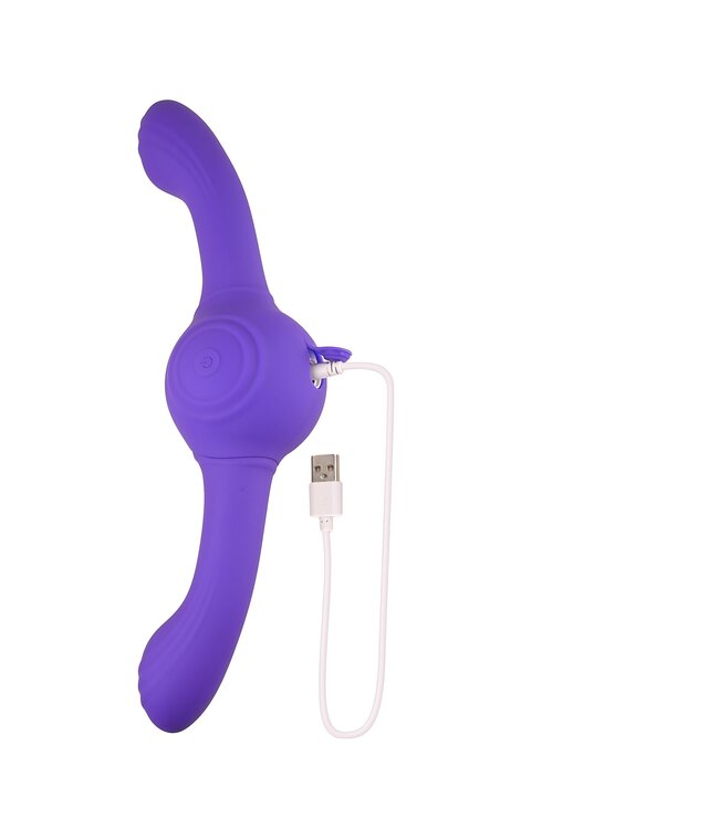 Evolved Evolved - Our Gyro Vibe Dual End Vibrator - Paars