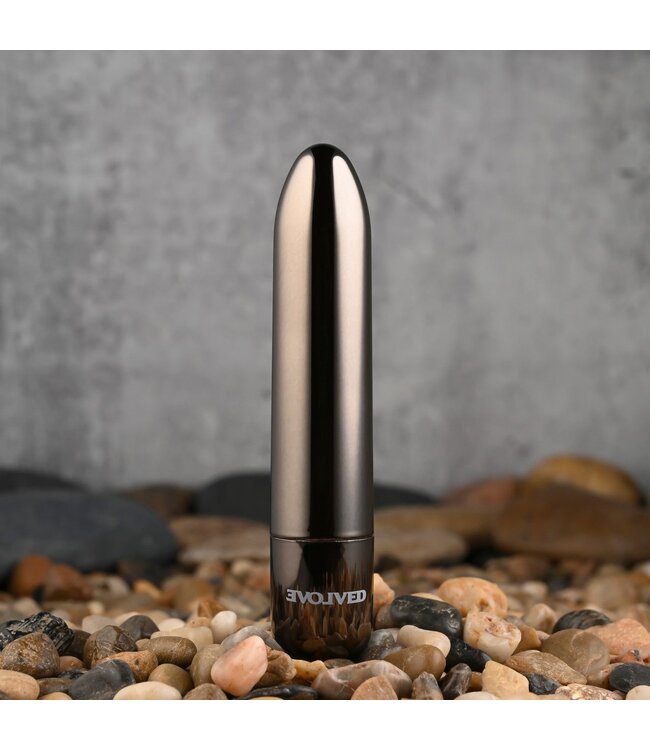 Evolved Evolved - Real Simple Bullet Vibrator - Black Chrome