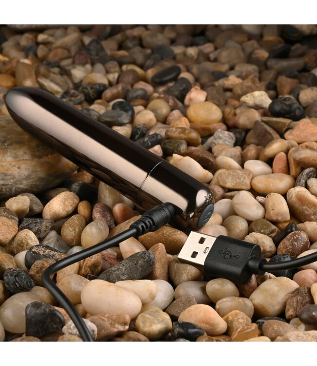 Evolved Evolved - Real Simple Bullet Vibrator - Black Chrome