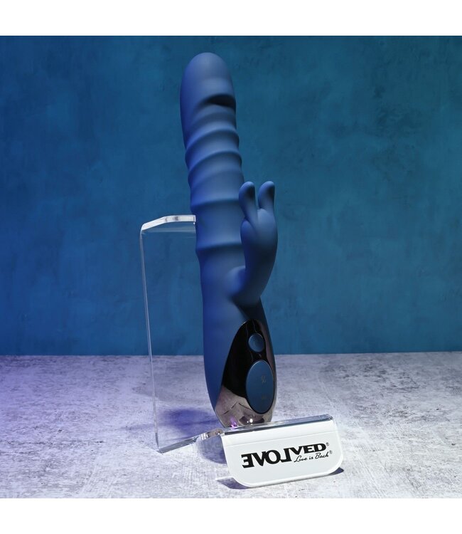 Evolved Evolved - The Ringer Rabbit Vibrator - Royal Blue