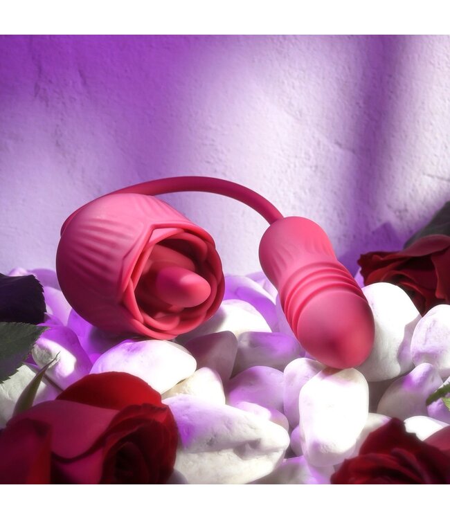 Evolved Evolved - Wild Rose Tong Vibrator - Rood