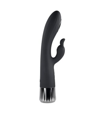 Evolved Evolved - Heat Up and Chill Rabbit Vibrator - Zwart
