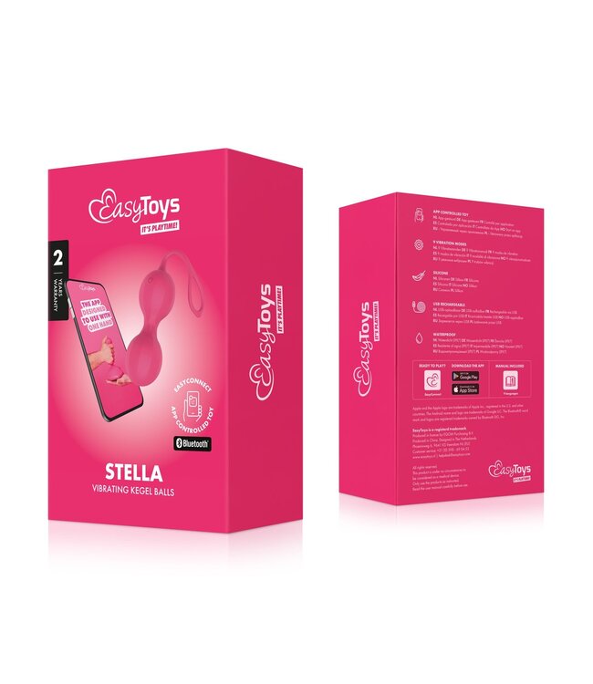 EasyConnect EasyConnect - Vibrerende Kegel Balletjes Stella app gestuurd