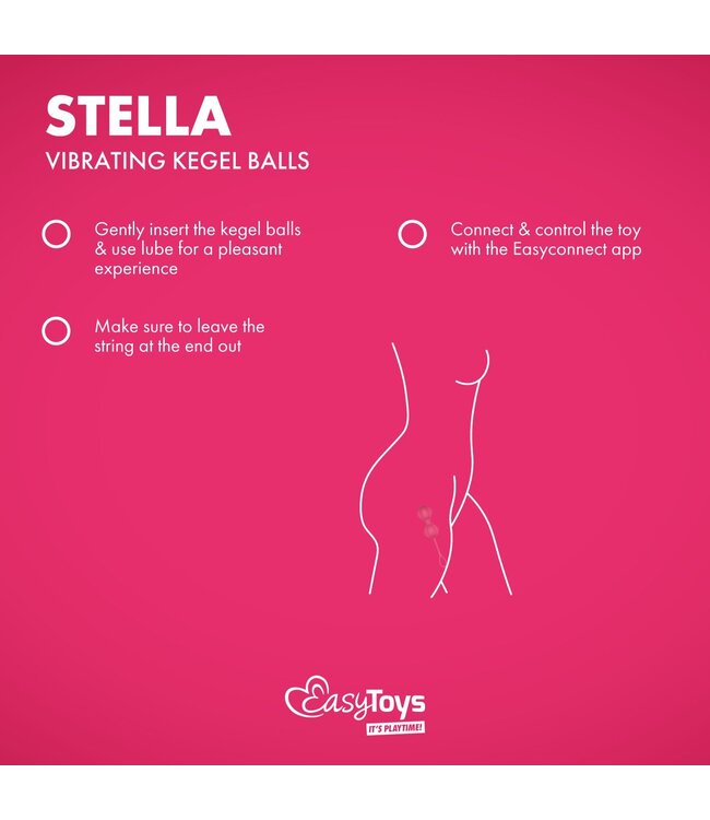 EasyConnect EasyConnect - Vibrerende Kegel Balletjes Stella app gestuurd